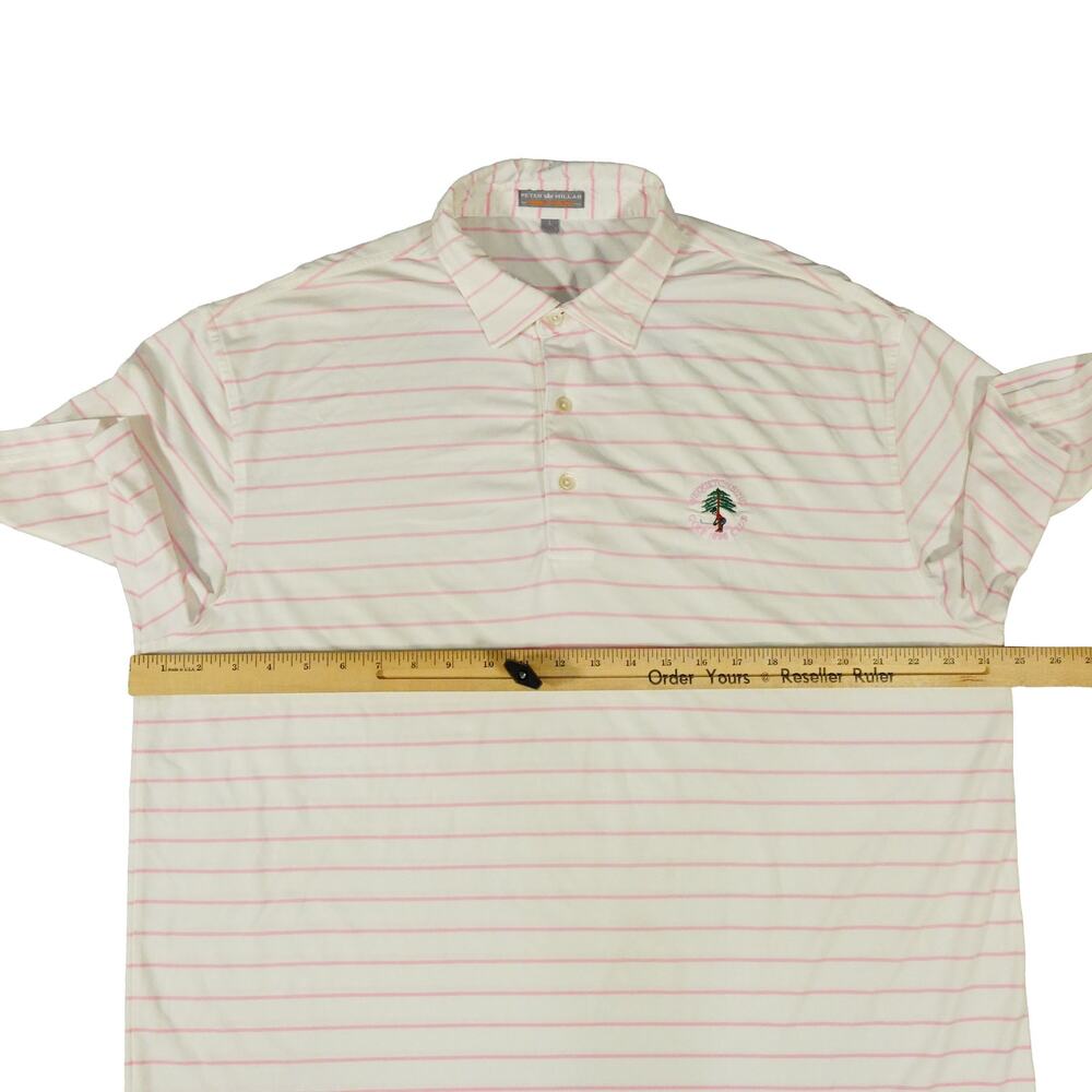 Peter Millar Performance Stretch Pink Striped Weq… - image 5